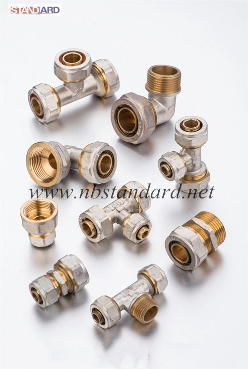 Brass Compression Pex-Al-Pex Pipe Fittings; Brass Pex Pipe Fitting