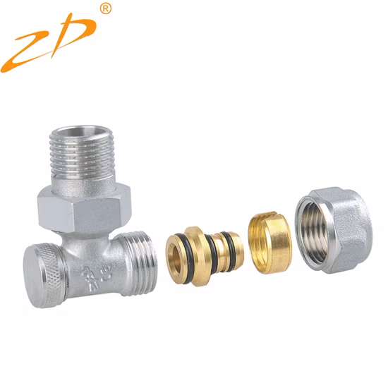 1/2 Inch Angle Pattern Manual Brass Radiator Valve